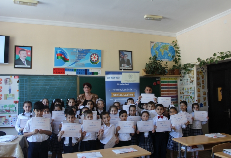 ®  Schoolchildren from Sumgayit got acquainted with the “Safe Internet” service of Bakcell