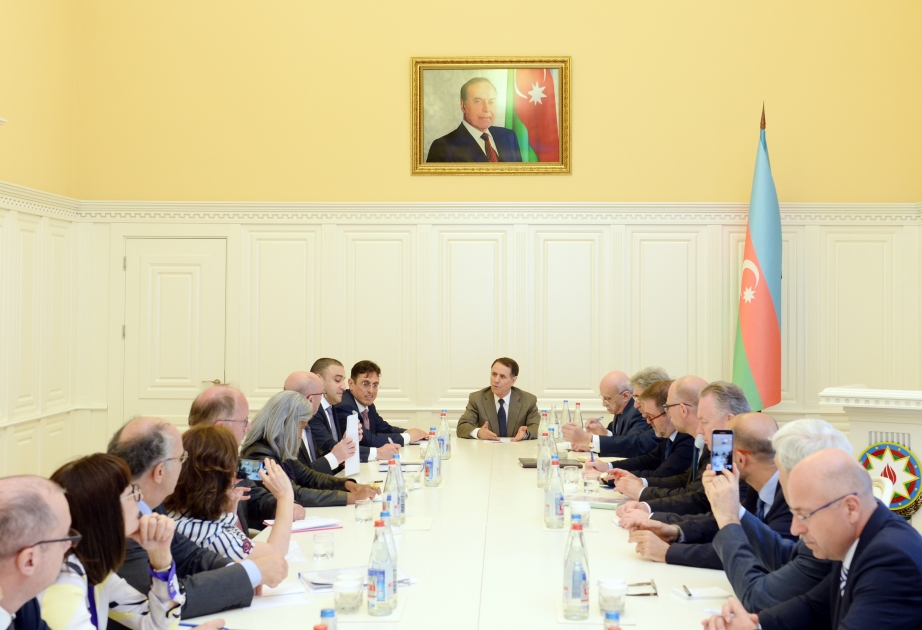 Azerbaijani PM meets with permanent representatives of OSCE participating states