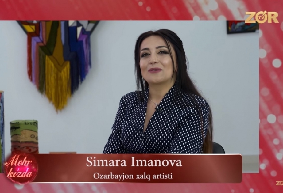 Özbəkistan telekanalında Azərbaycanın Xalq Artisti Simarə İmanova haqqında veriliş yayımlanıb VİDEO