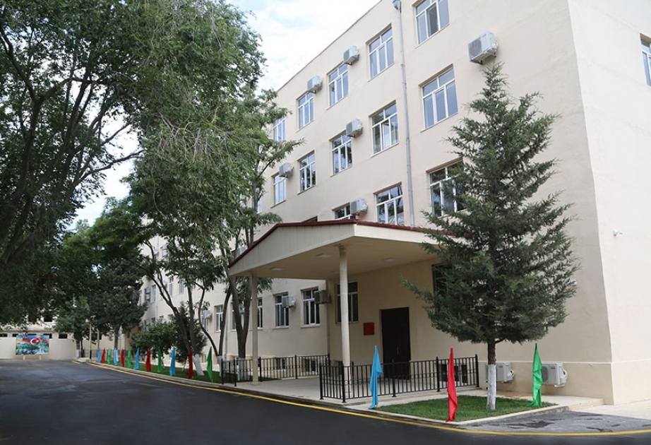 Müdafiə Nazirliyinin Mənzil İstismar İdarəsinin yeni inzibati binasının açılışı olub