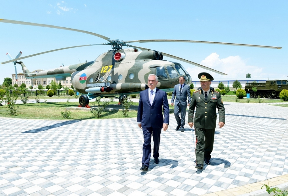 Əlahiddə Ümumqoşun Ordunun hərbi hissəsi üçün yeni xidmət və yaşayış kompleksi istifadəyə verilib