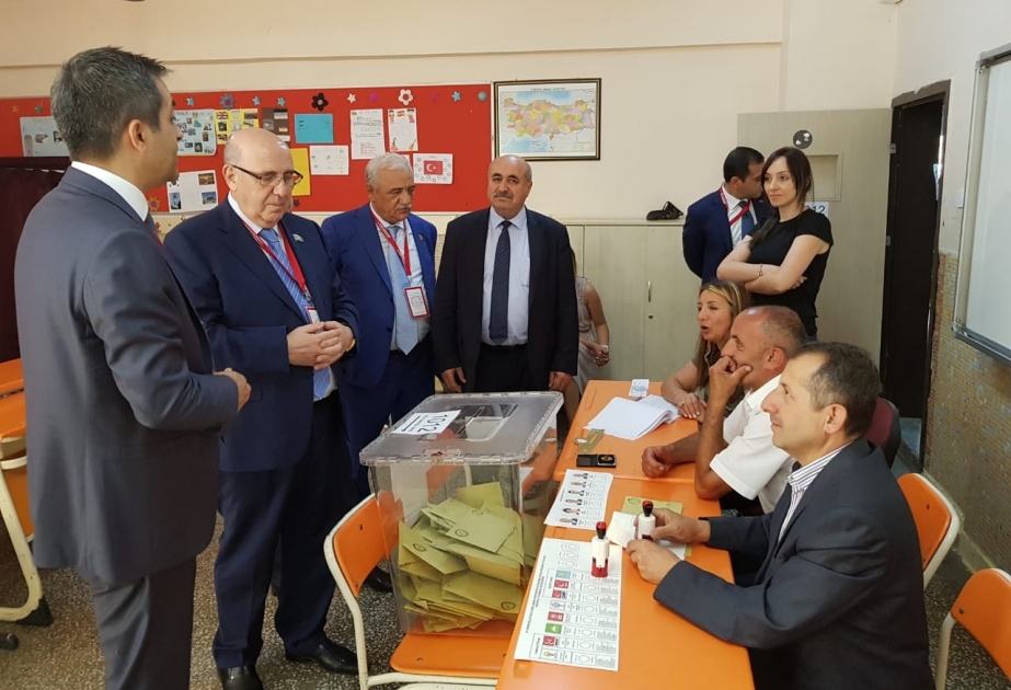 TÜRKPA müşahidəçiləri Türkiyədə seçkiləri izləyiblər
