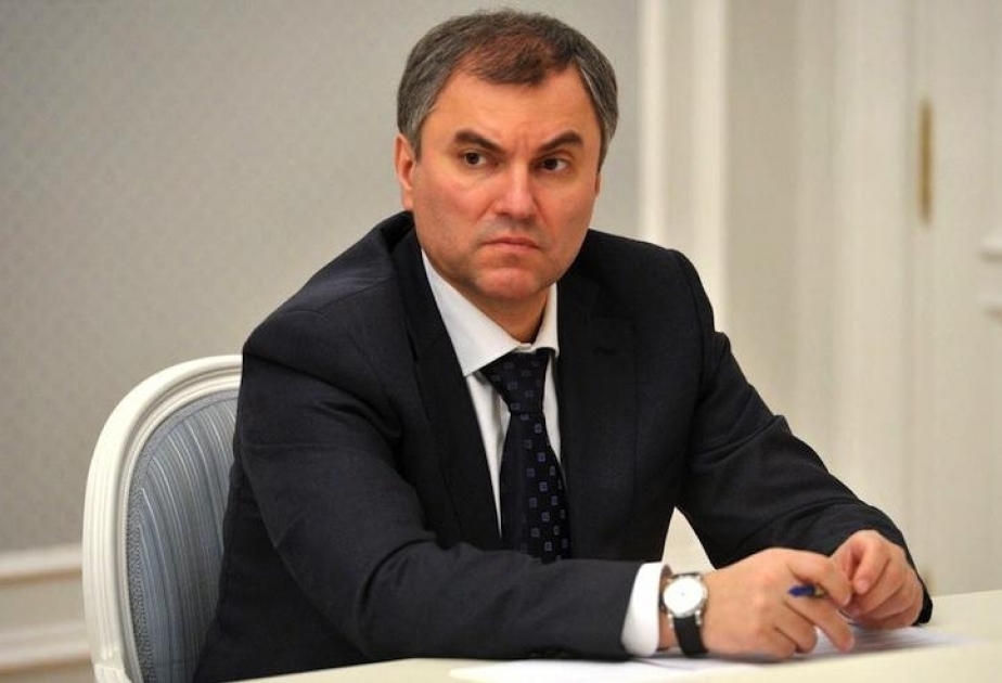 Chairman of Russian State Duma of Federal Assembly: Growth in Russian-Azerbaijani trade turnover by 30 percent is a good indicator