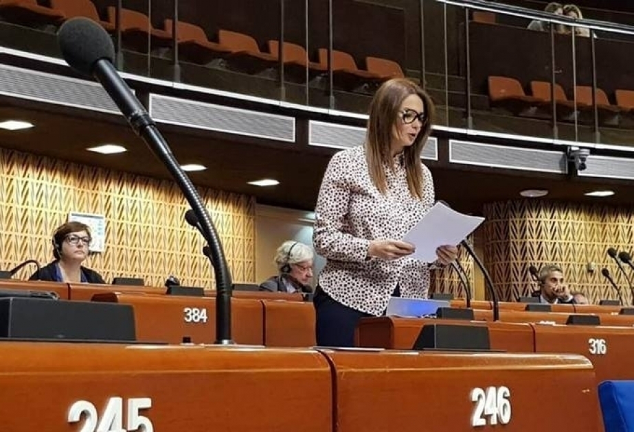 Azərbaycanlı deputat AŞPA-da ölkəmizə qarşı ikili standartlara son qoyulmasına çağırıb
