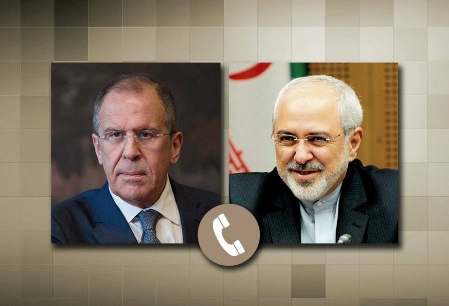 Russian, Iranian FMs discuss preparations for Caspian Summit