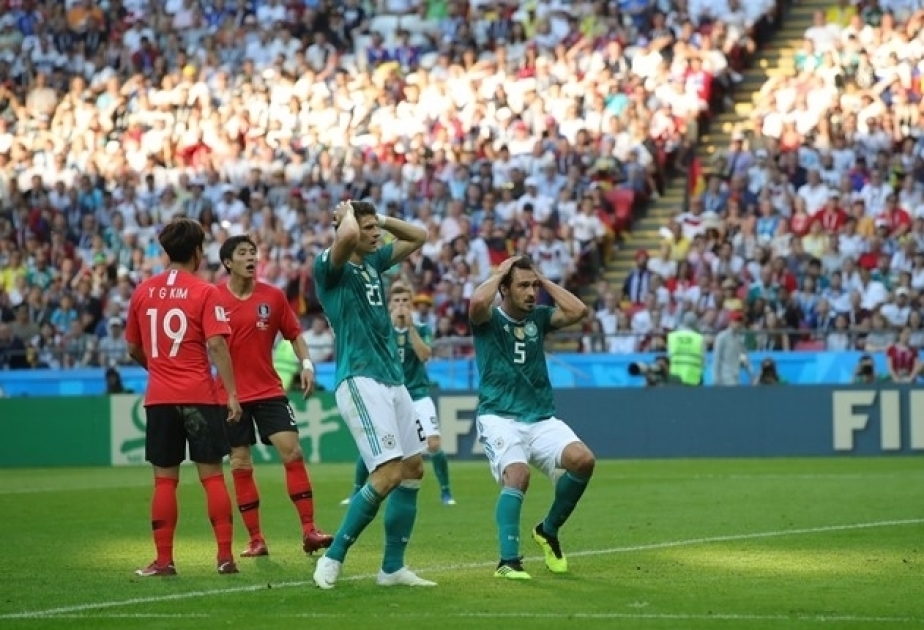 2018年俄罗斯世界杯：四次世界杯冠军德国队在小组赛阶段淘汰出局
