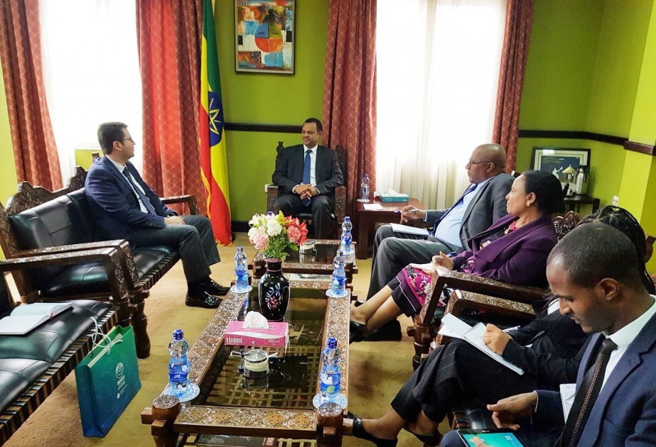 وزير الدولة في إثيوبيا يؤكد اهتمام بلاه بتطوير العلاقات مع أذربيجان