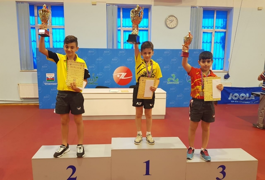 Stolüstü tennis üzrə Azərbaycan birinciliyinə yekun vurulub