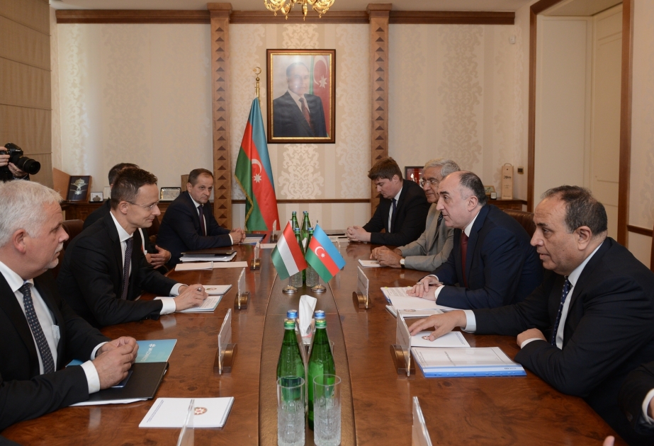 FM Mammadyarov hails Hungary`s support to development of strategic partnership relations between Azerbaijan and EU