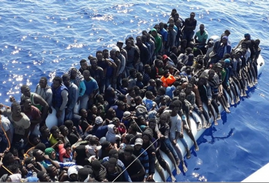 Vor der Küste Libyens Dutzende Migranten gekentert