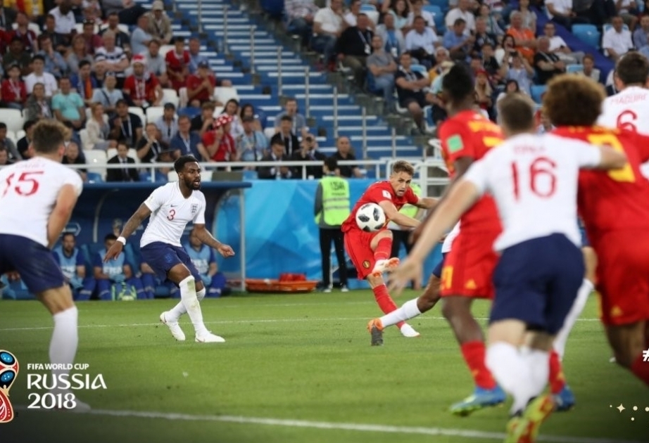 世界杯:比利时队1-0小胜英格兰队