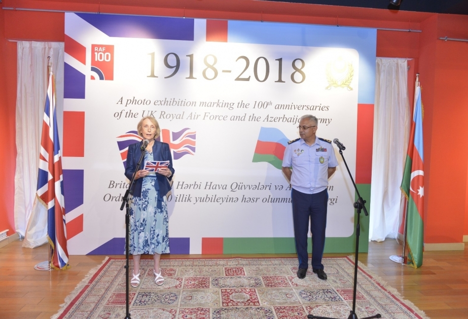 Baku hosts photo exhibition marking centenaries of UK Royal Air Force and Azerbaijani Army