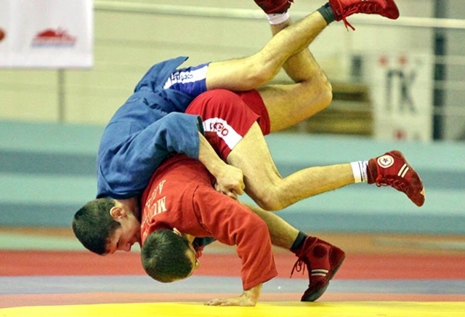 Azerbaijani sambo wrestlers win three world medals
