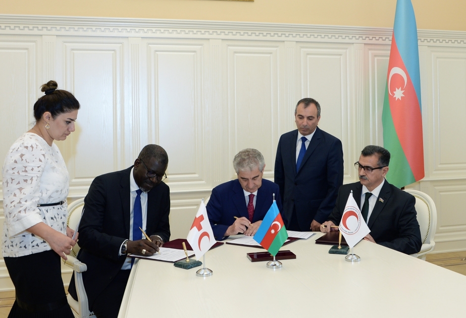 Government of Azerbaijan, International Federation of Red Cross and Red Crescent Societies sign MoU