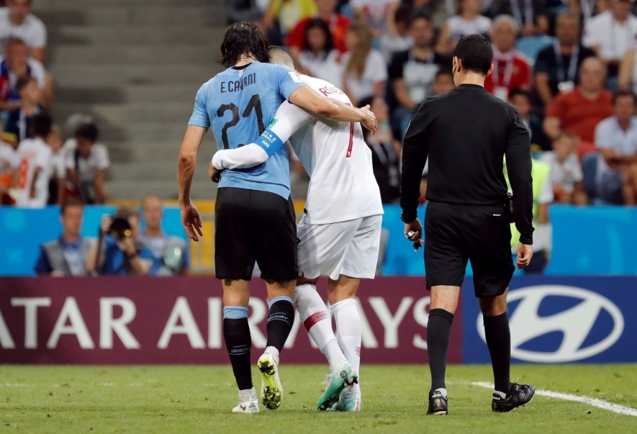 Кавани пропустил очередную тренировку сборной Уругвая перед матчем ЧМ с французами