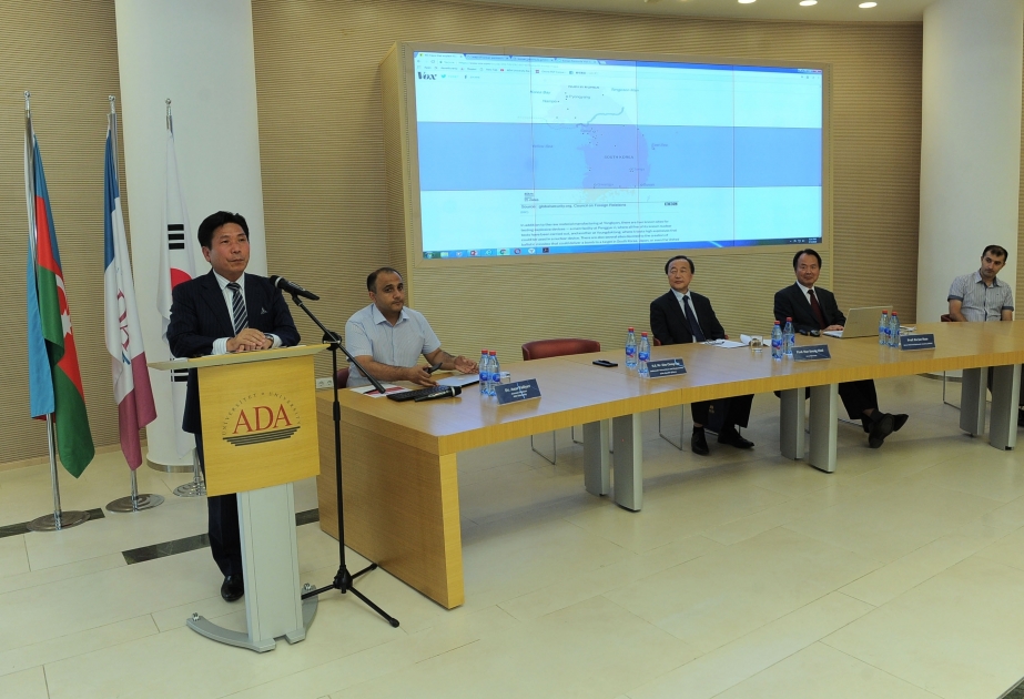 ADA Universitetində Azərbaycan Xalq Cümhuriyyətinin 100 illiyinə həsr olunan diplomatiya seminarı keçirilib
