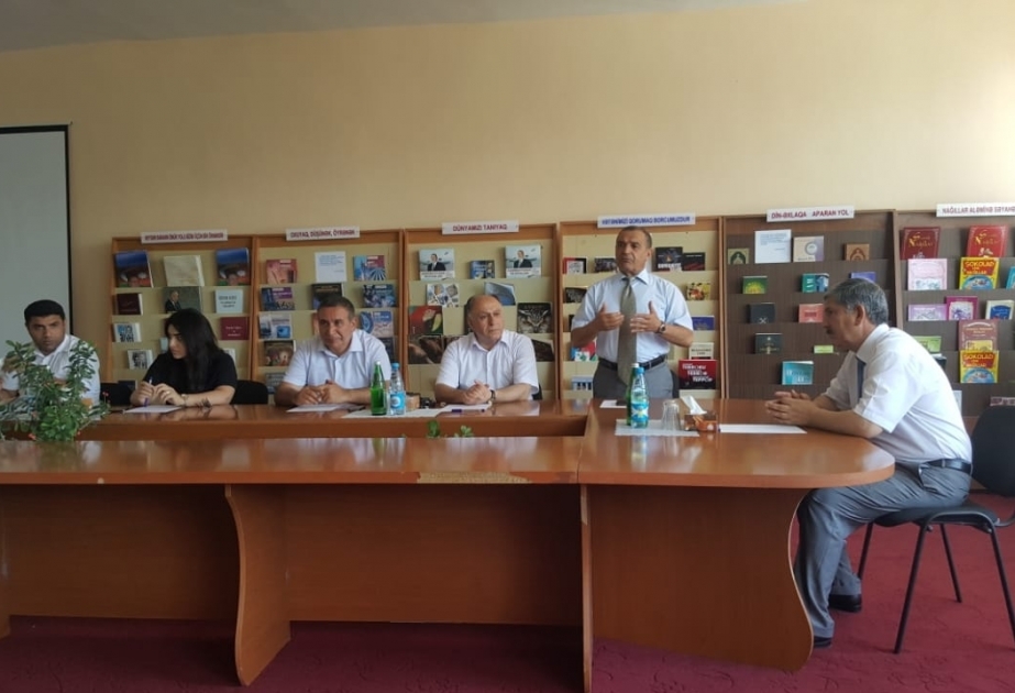 Bərdədə kitabxana işi ilə bağlı regional seminar-treninq təşkil olunub