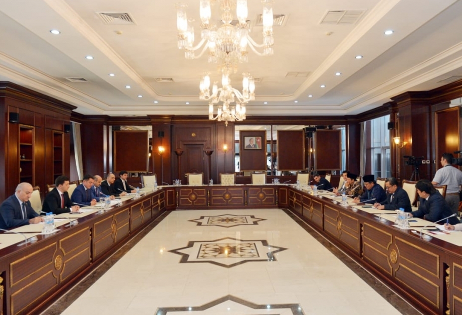 Azərbaycan-İndoneziya parlamentlərarası əlaqələri müzakirə edilib