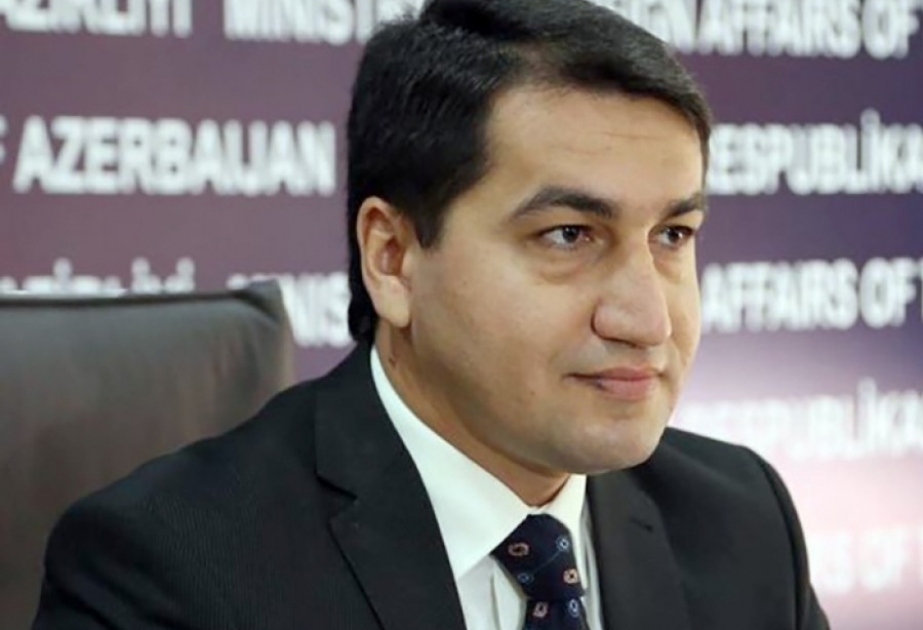 Hikmət Hacıyev: Ermənistanın yeni hakimiyyətinin bu addımı hərbi avantüradır
