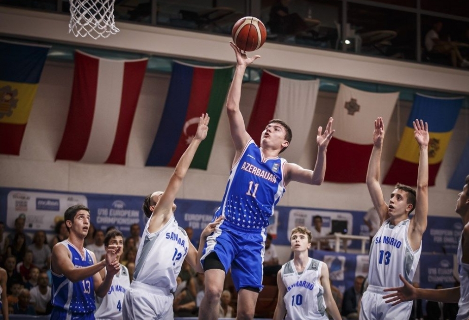 Yeniyetmə basketbolçularımız San-Marino yığmasına qalib gəliblər