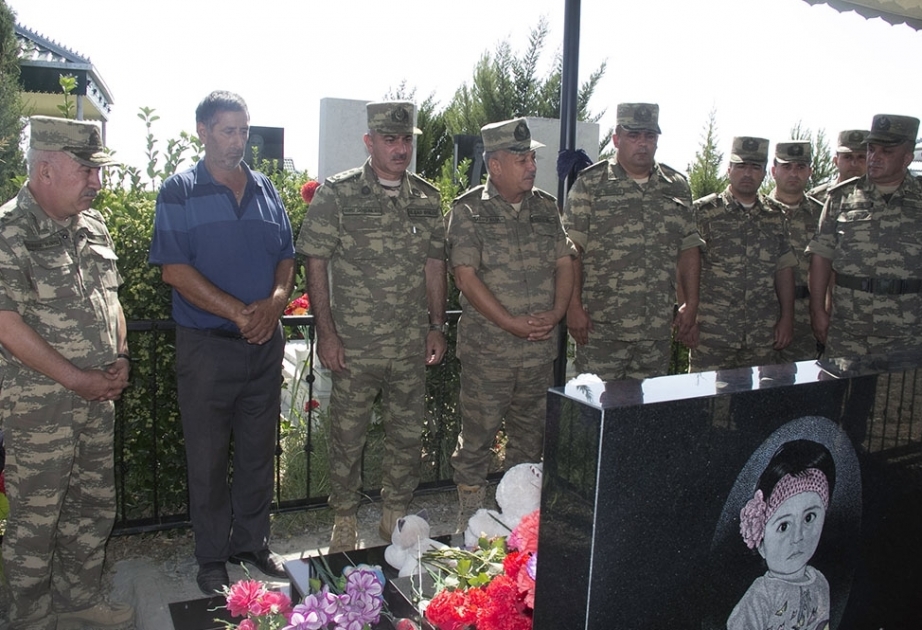 Müdafiə Nazirliyinin bir qrup hərbi qulluqçusu Füzuli rayonunun Alxanlı kəndində olub