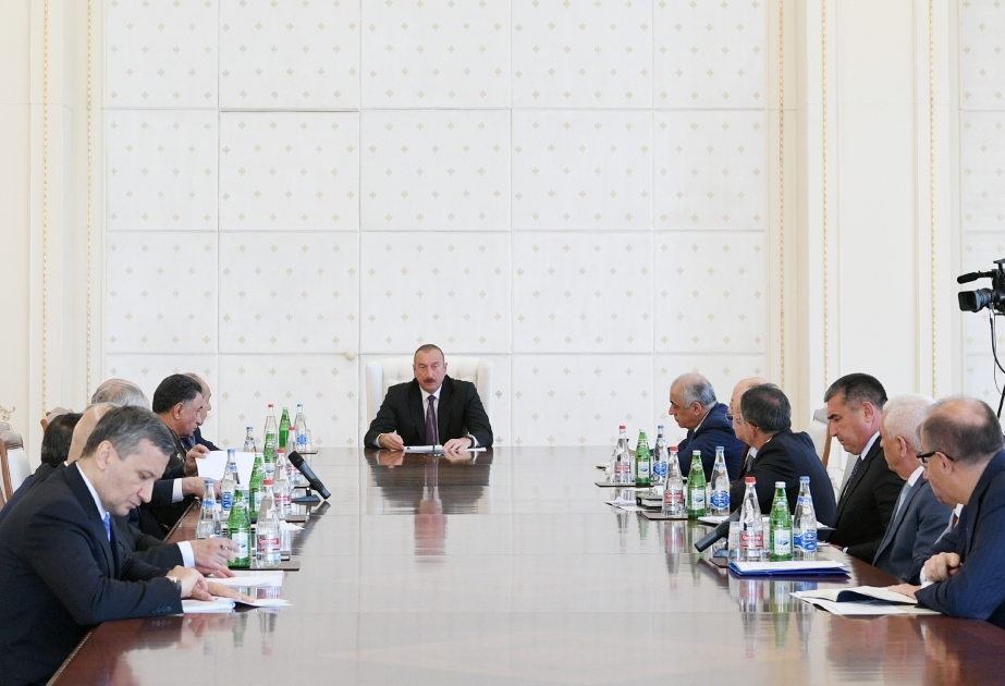 President Ilham Aliyev chaired a meeting on the state of the country’s energy system VIDEO