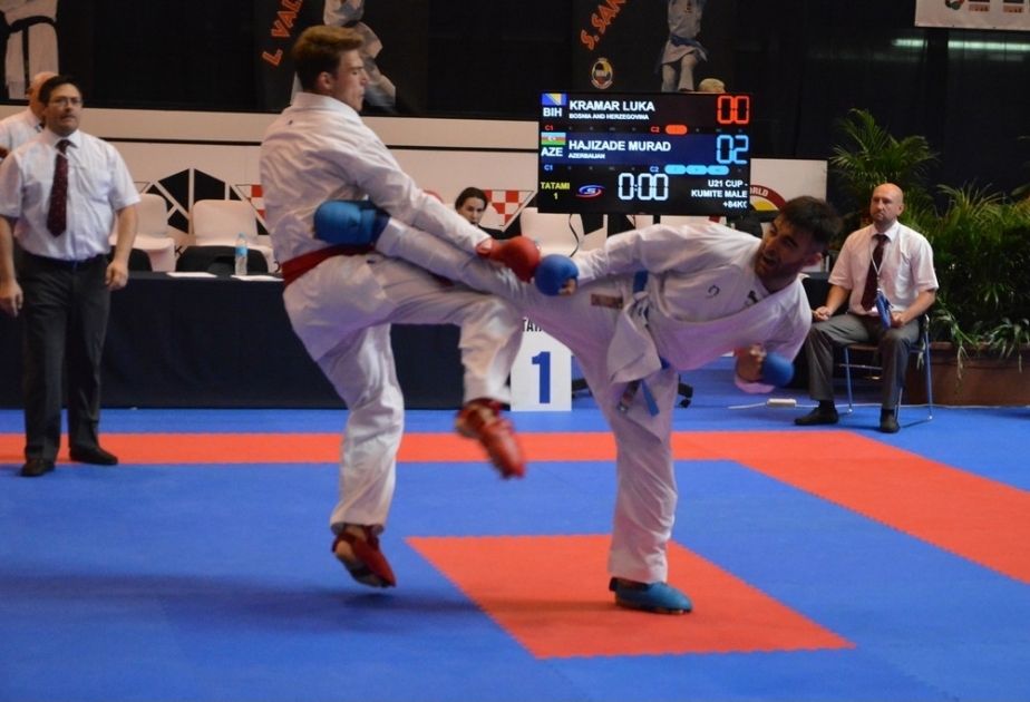 Azerbaijani fighters take three medals at Karate 1-Youth League