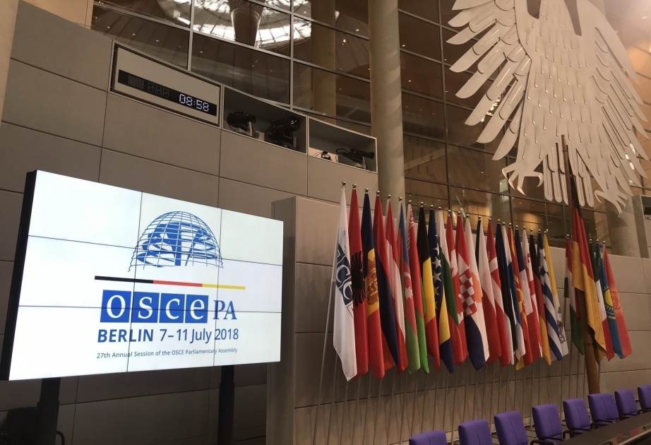 Nagorno-Karabakh conflict raised at OSCE PA’s 27 annual session