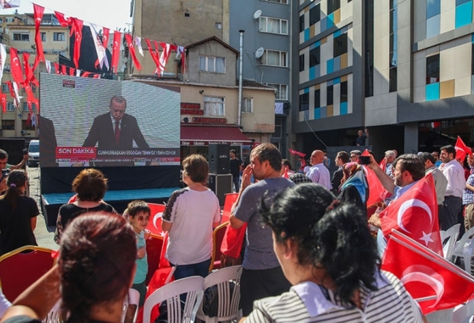 La cérémonie d’investiture de Recep Tayyip Erdogan au parlement turc