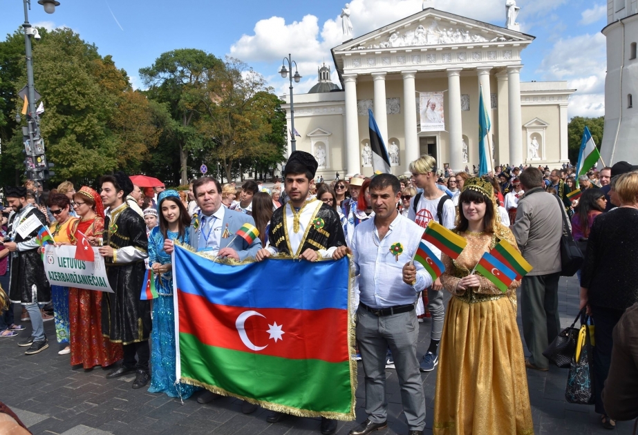 Azərbaycan diasporu “Litva naminə...” mahnı bayramında iştirak edib