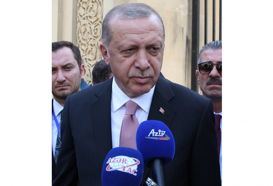 Rəcəb Tayyib Ərdoğan: Qardaşlığımızın güclənərək davam edəcəyinə inanıram VİDEO
