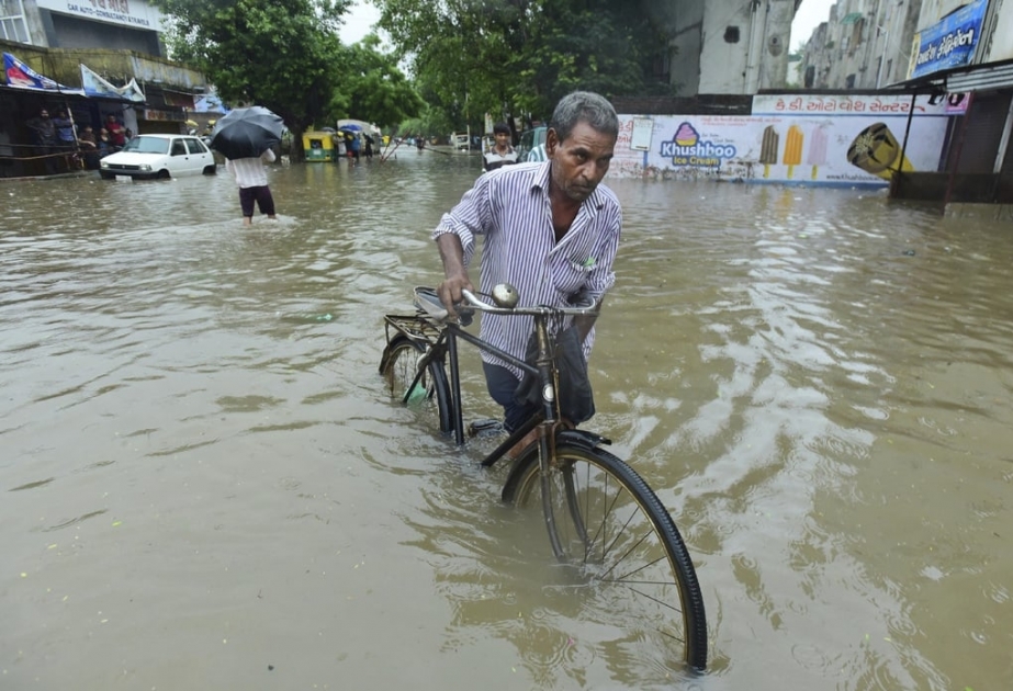 Starker Monsunregen erschwert das Leben in China und Indien