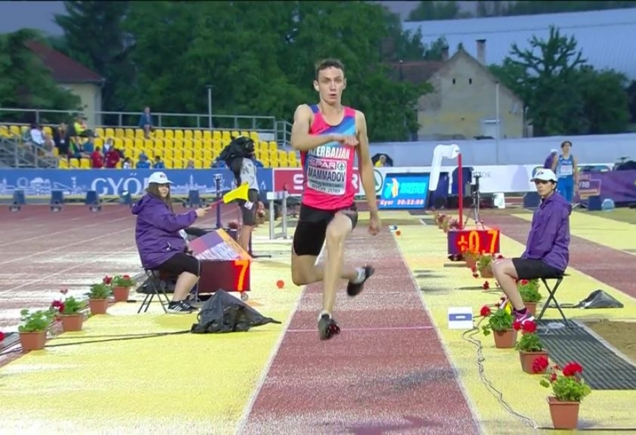 Atletimiz Rüstəm Məmmədov Yeniyetmələrin III Yay Olimpiya Oyunlarına vəsiqə qazanıb
