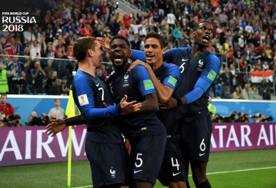 Сборная Франции по футболу стала первым финалистом ЧМ-2018