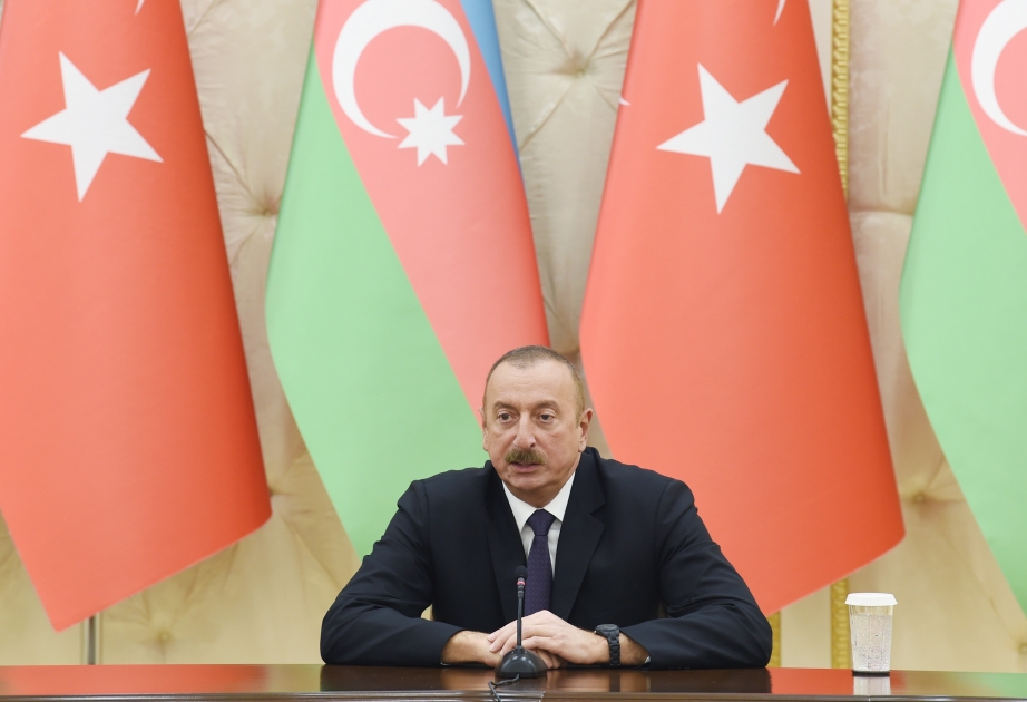 Президент Ильхам Алиев: Турция и Азербайджан перекроили энергетическую карту Евразии