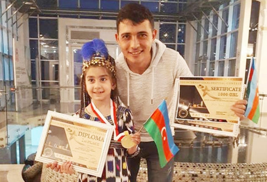 Balaca rəqqaslarımız “Qızıl ulduz” rəqs yarışmasında iştirak edib