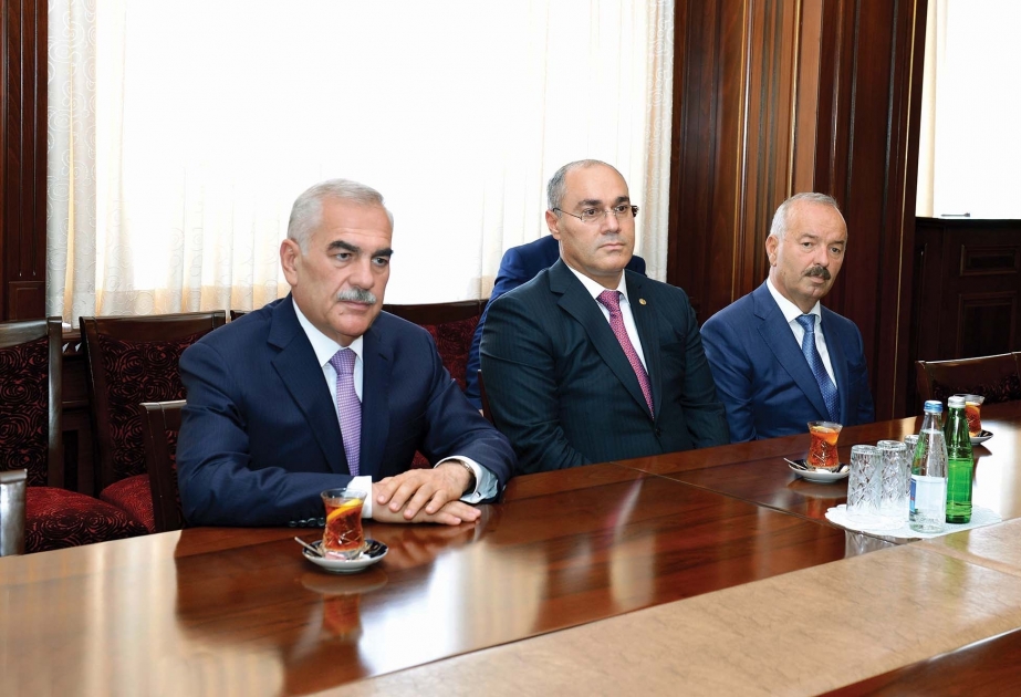 Chairman of Nakhchivan Supreme Assembly meets with Iranian deputy minister of finance and economy