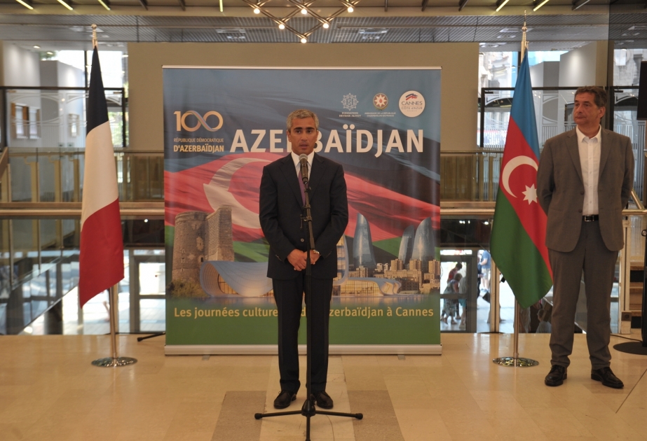Organized by Heydar Aliyev Foundation, Days of Azerbaijani Culture open in Cannes