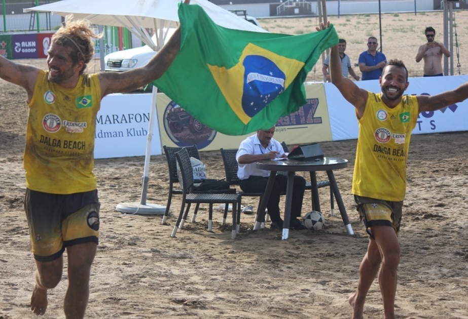 Braziliya millisi Bakıda futvolley üzrə açıq beynəlxalq turnirin qalibi olub