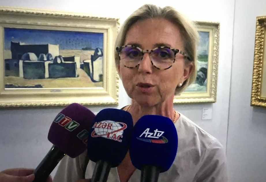 Düran Veyl: Belə sərgilər Azərbaycan rəssamlıq məktəbini yaxından tanımağa imkan yaradır VİDEO