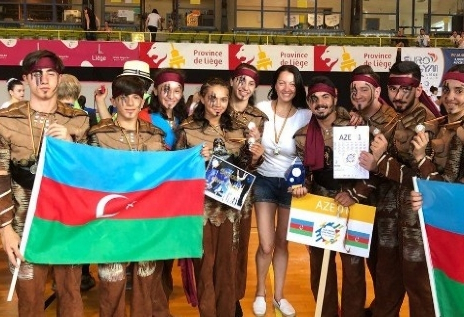 Gimnastlarımız birinci “European Gym for Life Challenge” festivalında uğurla çıxış ediblər