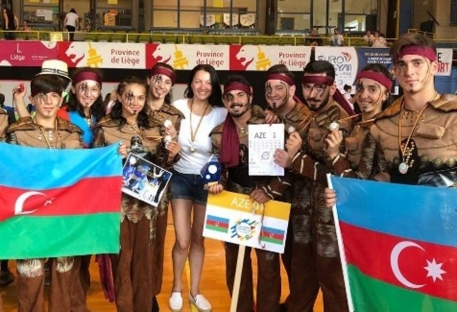 Команда Азербайджана завоевала золотую медаль на фестивале «European Gym for Life Challenge»