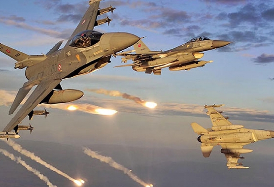 Türkiyə Hərbi Hava Qüvvələri İraqın şimalında terrorçuları məhv edib