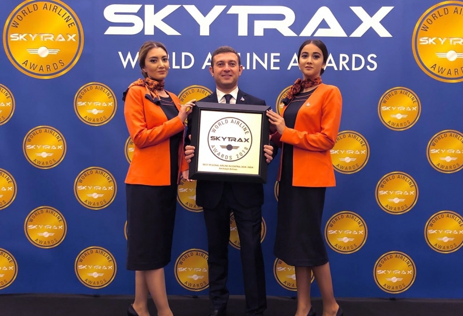"Azerbaijan Airlines" once again awarded prestigious Skytrax Award