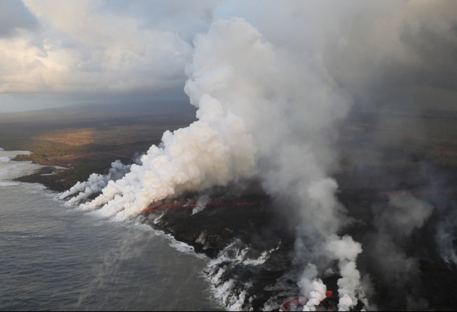 Tourboot auf Hawaii von Lava und Gestein getroffen-23 Verletzte