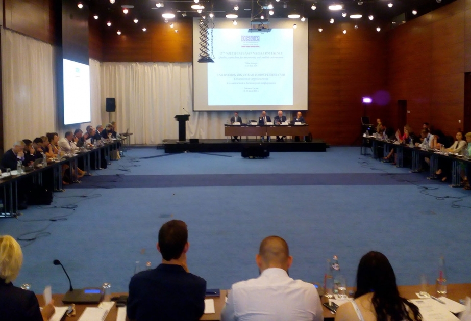 Tbilisidə Cənubi Qafqaz regionunda medianın inkişafına həsr olunan beynəlxalq konfrans keçirilir