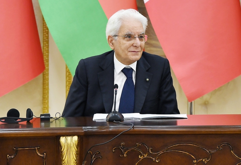 Sercio Mattarella: İtaliya ATƏT-ə sədrlik çərçivəsində Dağlıq Qarabağ problemi ilə bağlı öz dəstəyini göstərəcək