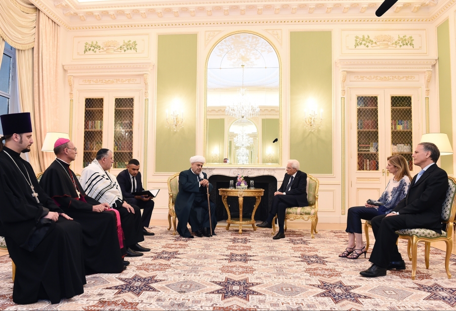 Prezident Sercio Mattarella: İtaliya radikalizmdən doğan təhlükələrə qarşı Azərbaycanın gördüyü işləri dəstəkləyir