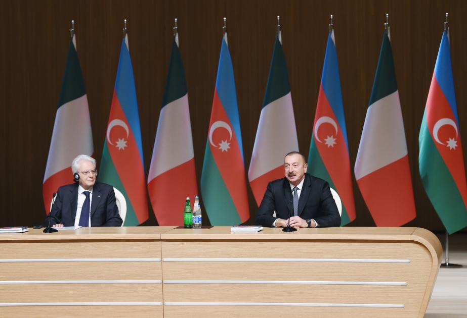 Aserbaidschanisch-italienisches Business-Forum in BakuVIDEO