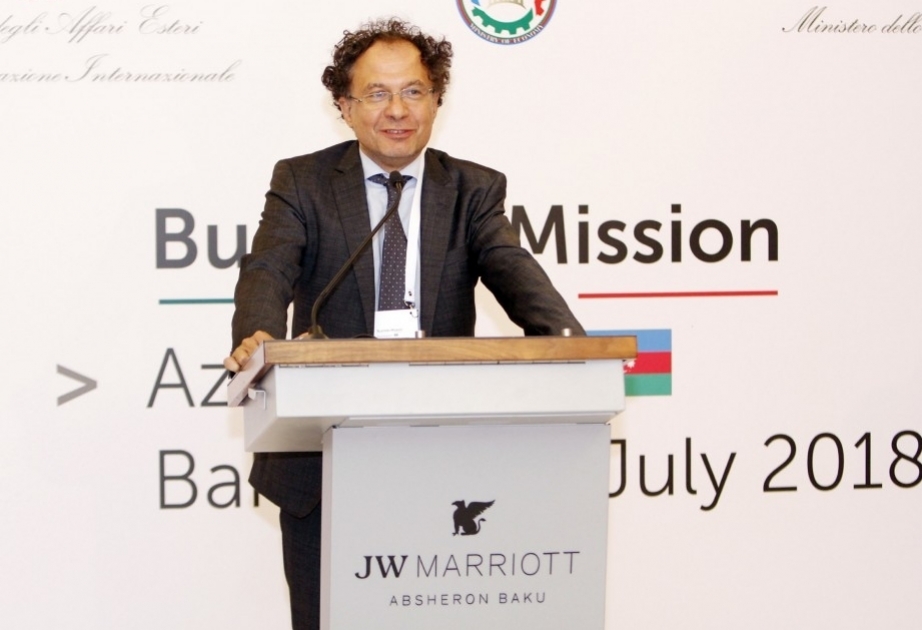 نائب الوزير الإيطالي: 99.4 % من حجم استيراد إيطاليا على حساب النفط الأذربيجاني